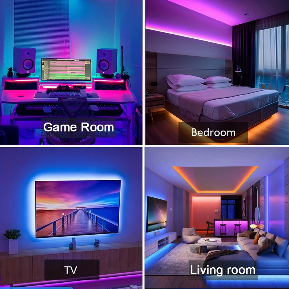 RGB LED Strip Lights with App & Remote Control | 5M, 10M, 20M & 30M