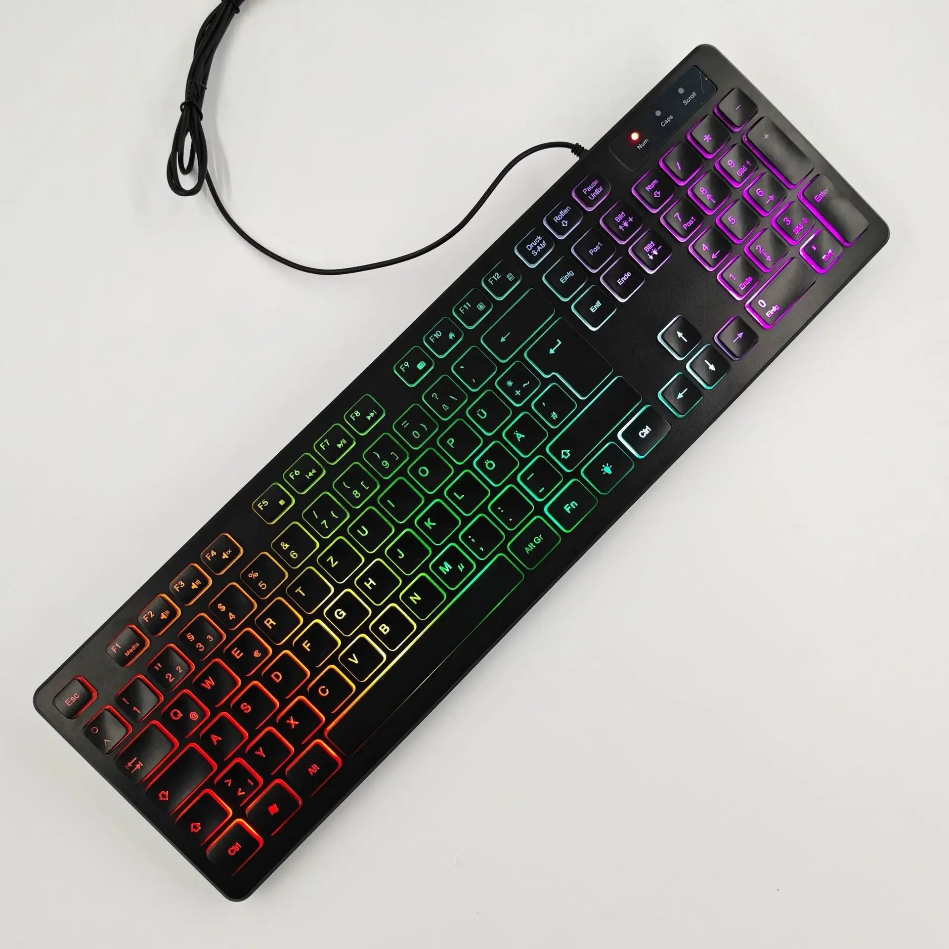 RGB Gaming Keyboard | LED Backlit USB Keyboard