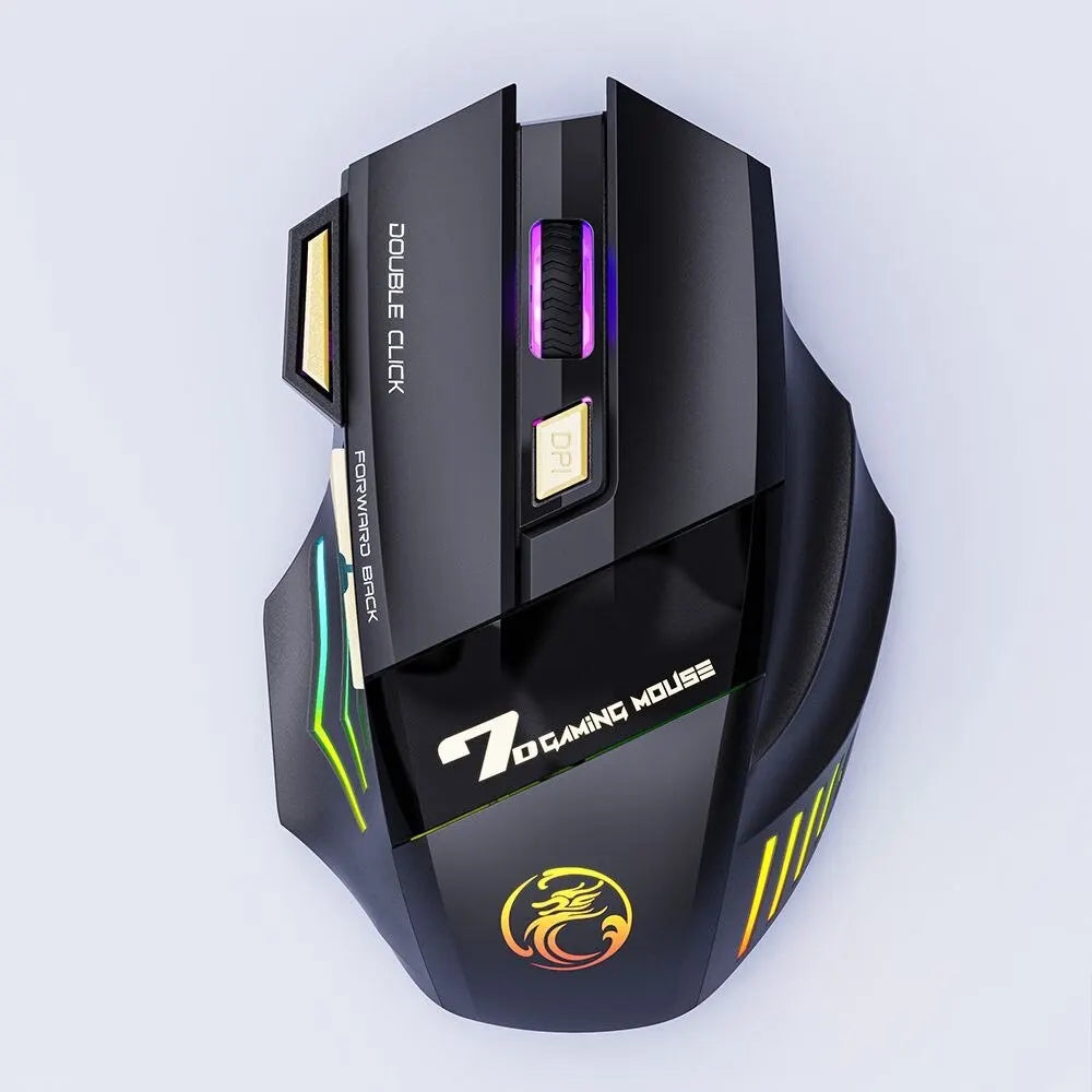Wireless RGB Gaming Mouse | 3200 DPI Rechargeable