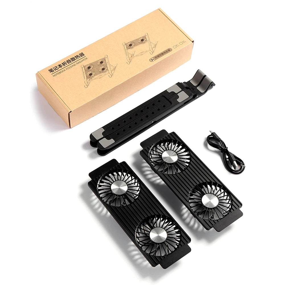 RGB Laptop Cooling Pad | Adjustable USB Cooling Stand