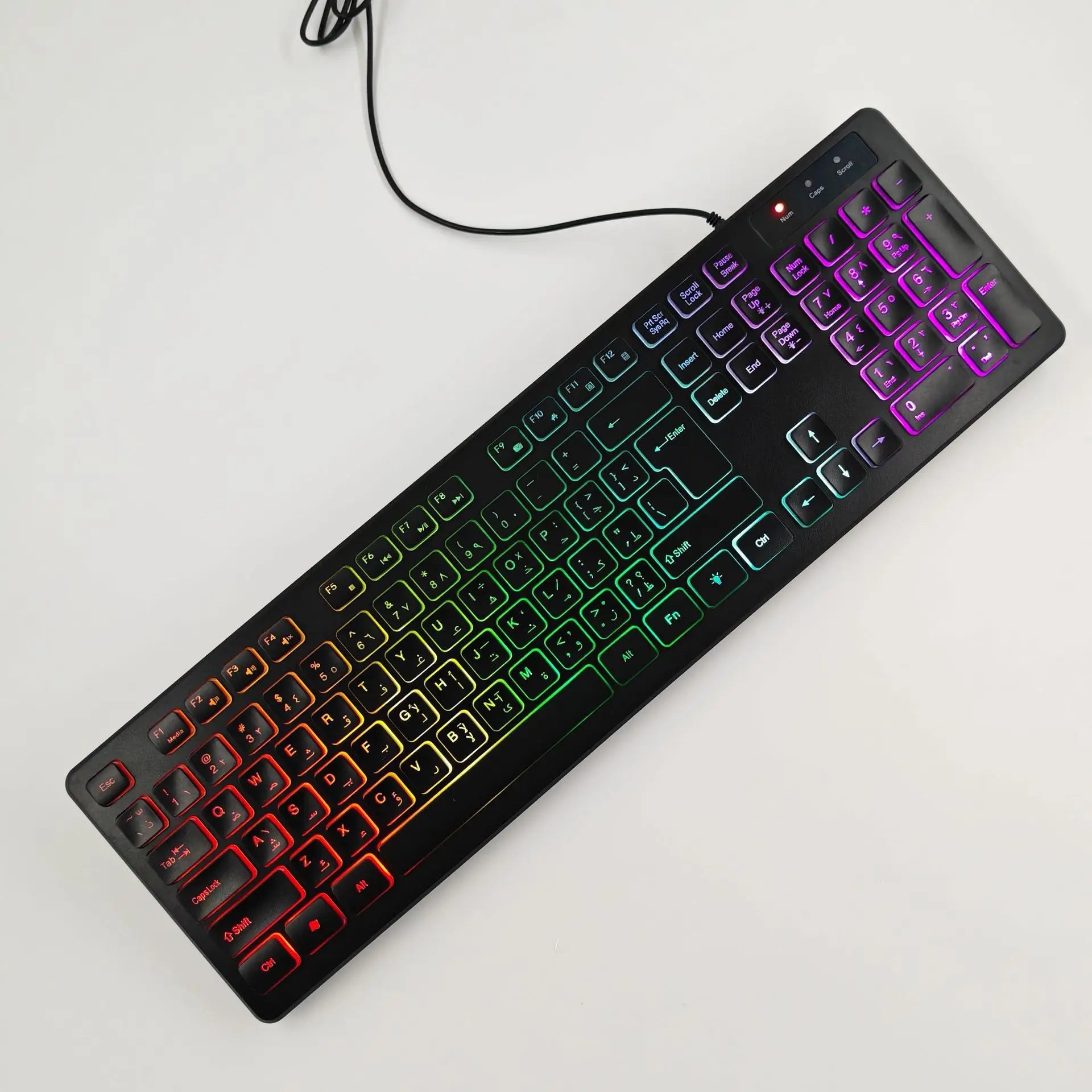 RGB Gaming Keyboard | LED Backlit USB Keyboard