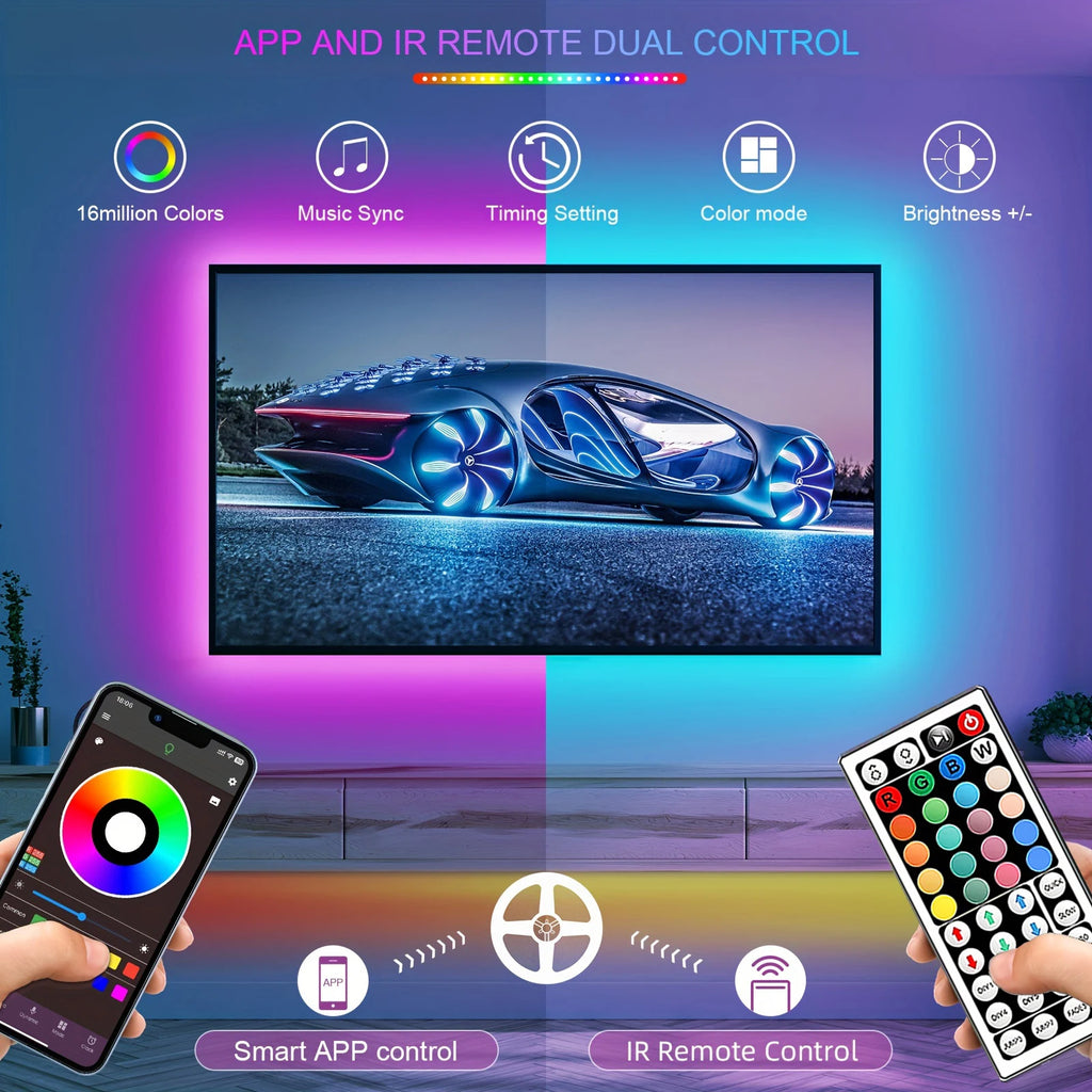 RGB LED Strip Lights with App & Remote Control | 5M, 10M, 20M & 30M