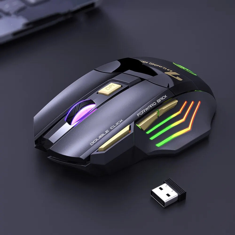 Wireless RGB Gaming Mouse | 3200 DPI Rechargeable