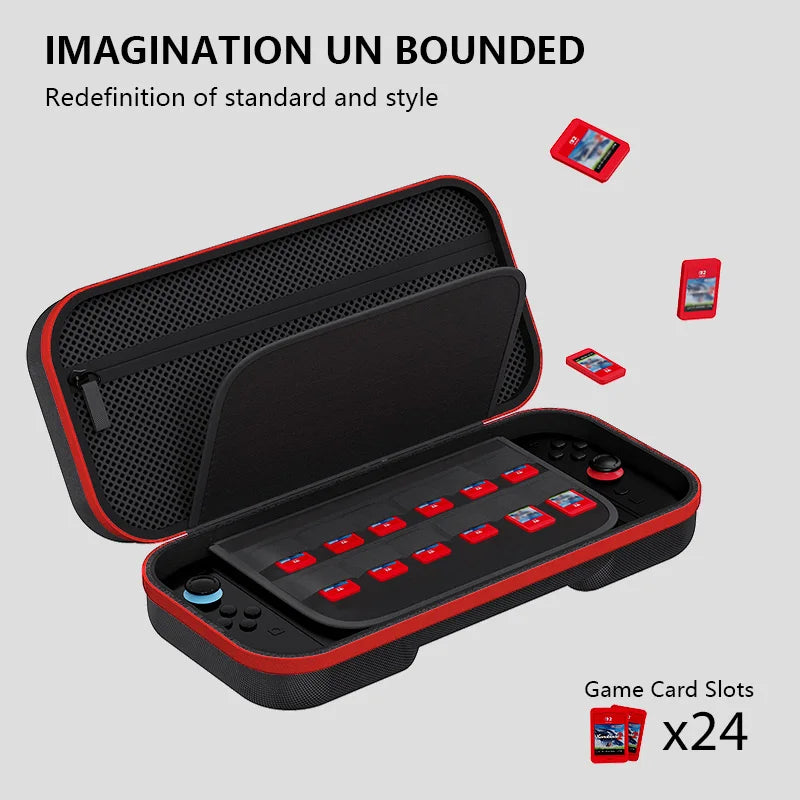Nintendo Switch 2 Carrying Case – Hard Travel Case for Console & Accessories