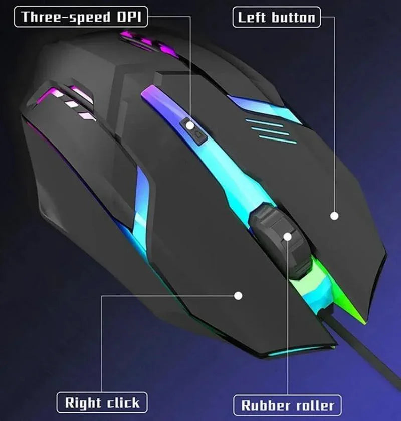 RGB Ergonomic Gaming Mouse