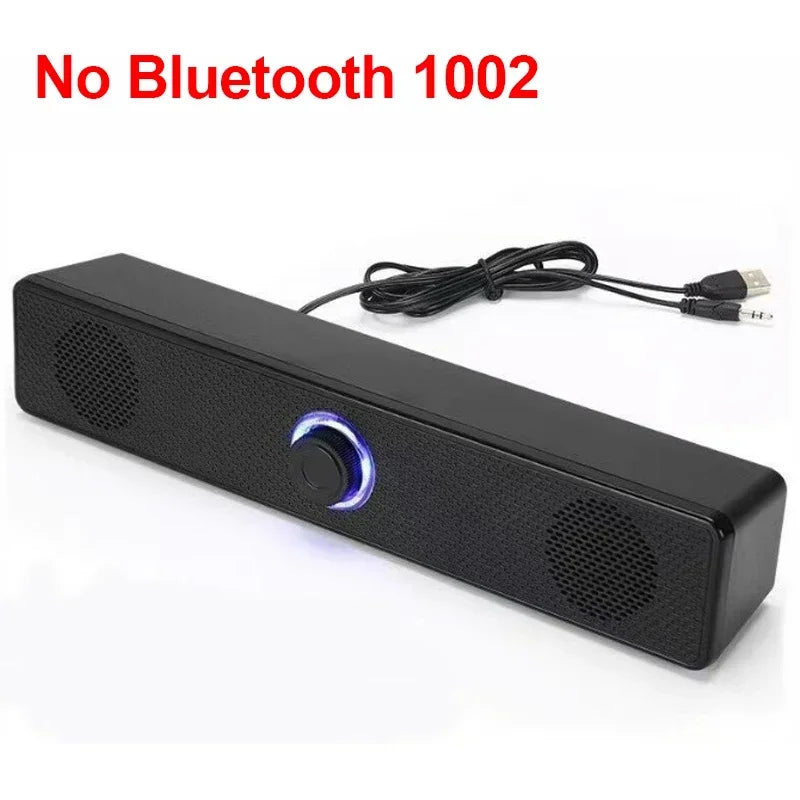 Wireless Bluetooth USB Soundbar Speaker for PC, TV & Laptop