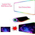 RGB Gaming Mouse Pad XXL | 12 LED Modes | Non-Slip Desk Mat