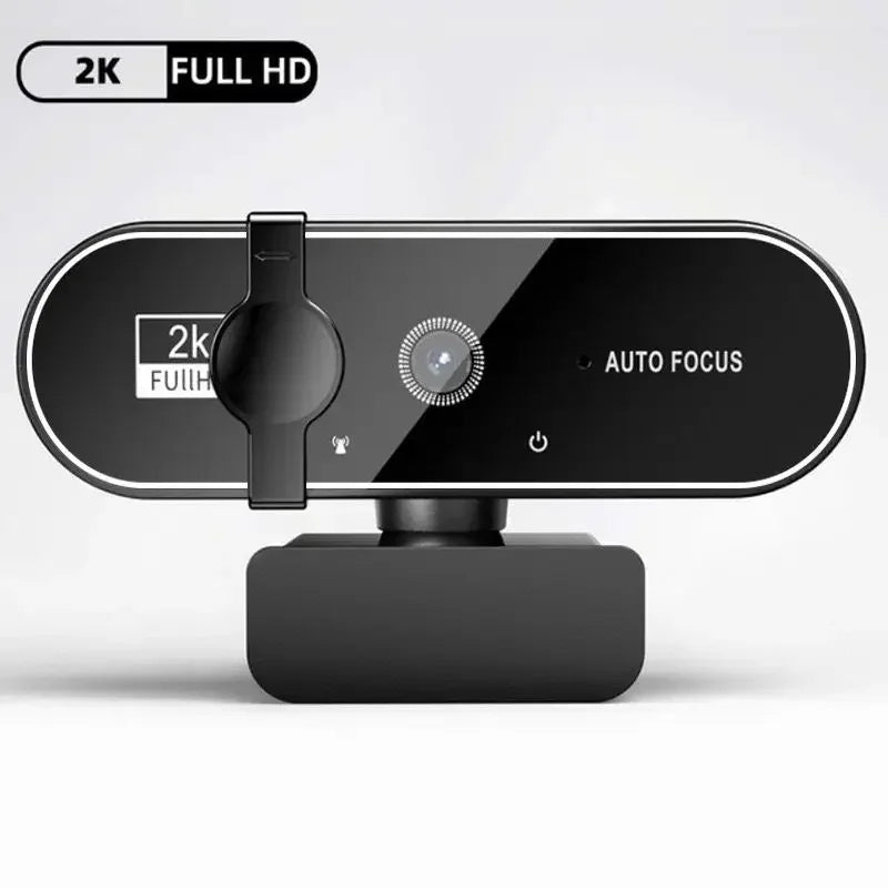 4K Streaming Webcam | Autofocus | Built-in Microphone