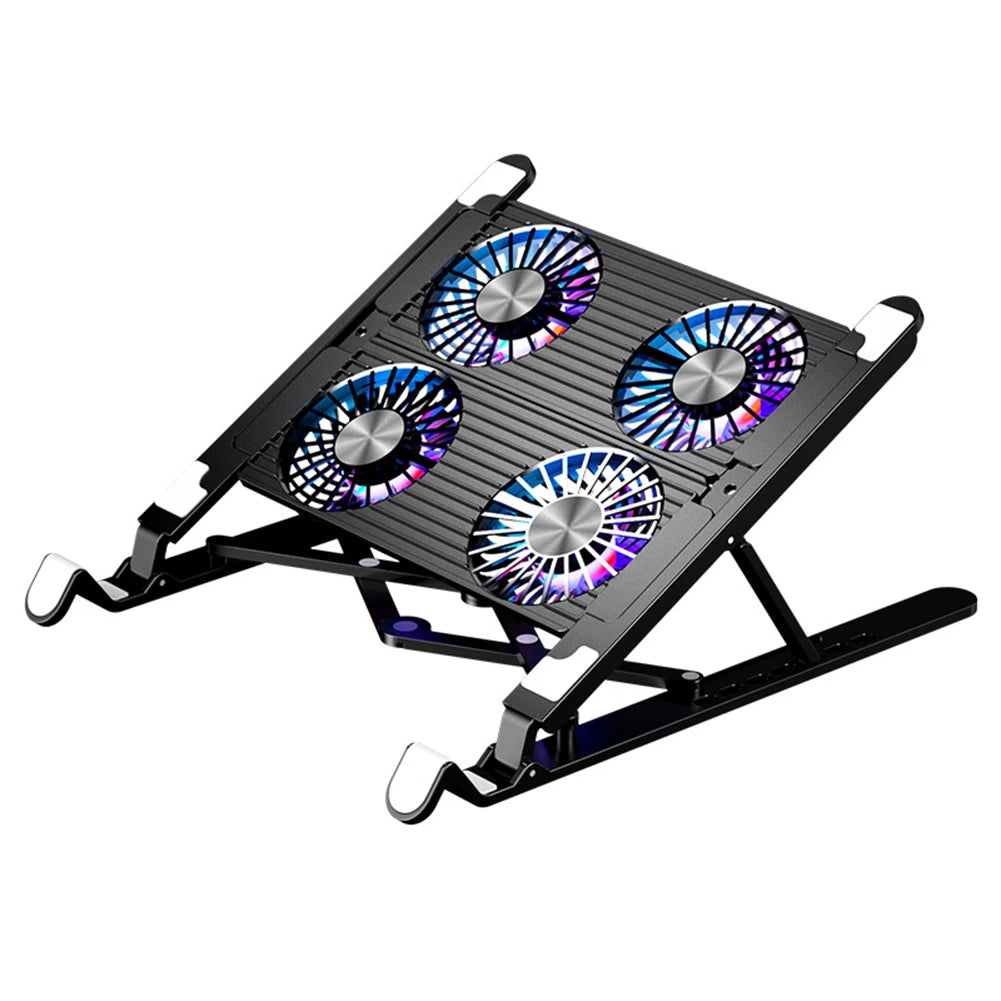 RGB Laptop Cooling Pad | Adjustable USB Cooling Stand