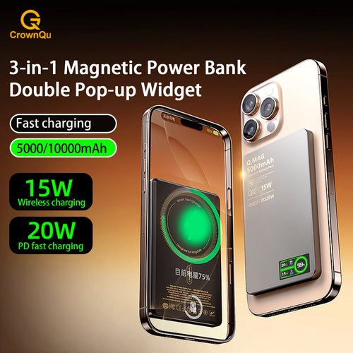Magnetic Wireless Power Bank 5000mAh/10000mAh Fast Charger