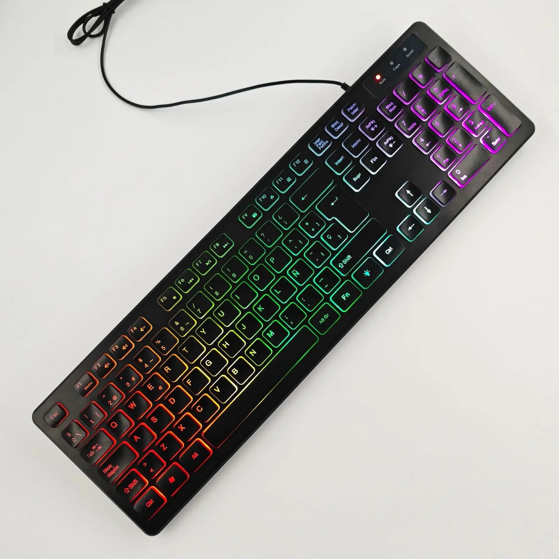 RGB Gaming Keyboard | LED Backlit USB Keyboard