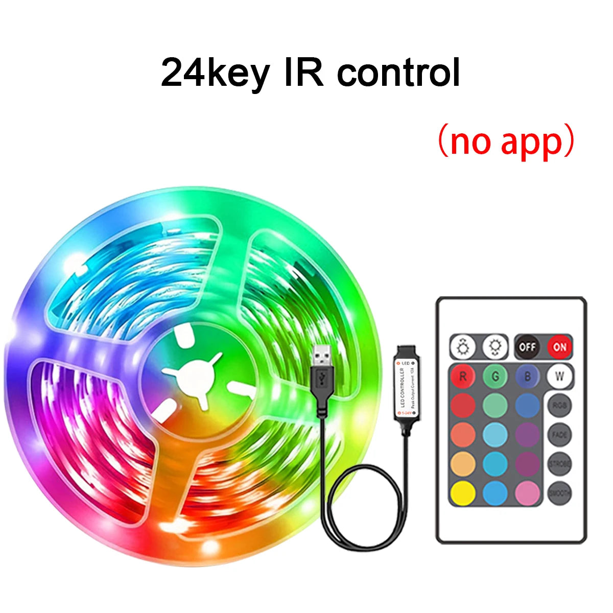 RGB LED Strip Lights with App & Remote Control | 5M, 10M, 20M & 30M
