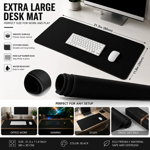 Extended RGB Gaming Mouse Pad | XXL Waterproof Desk Mat