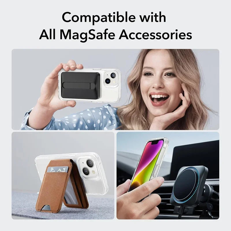 Premium Magnetic Clear Phone Case (MagSafe Compatible)