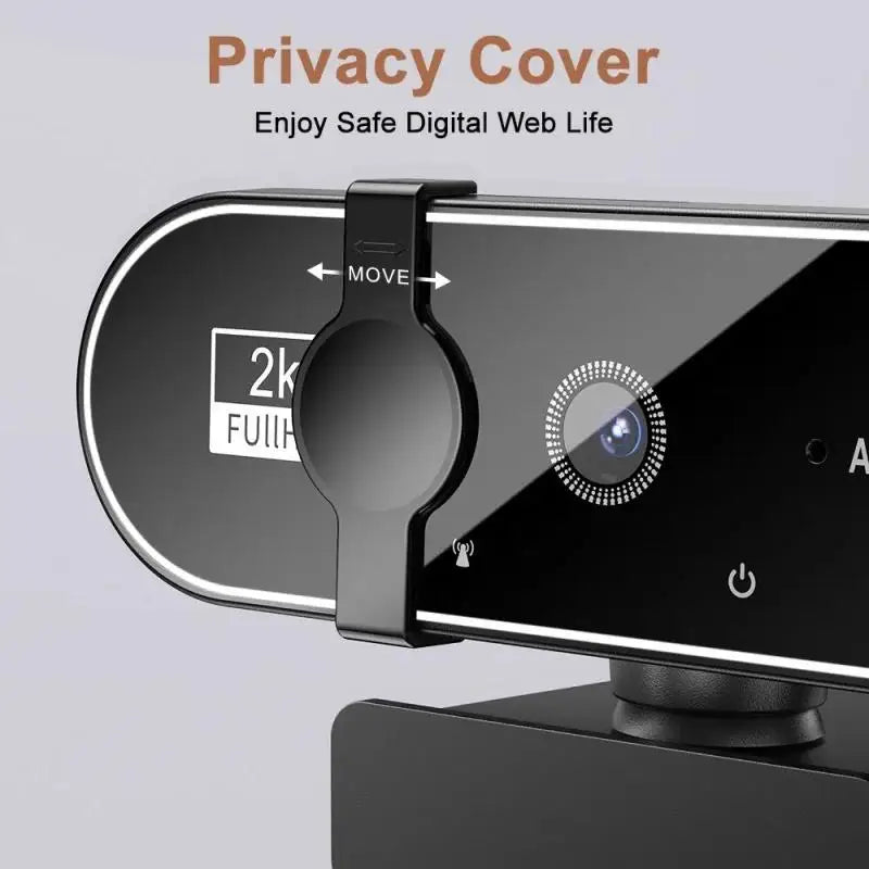 4K Streaming Webcam | Autofocus | Built-in Microphone