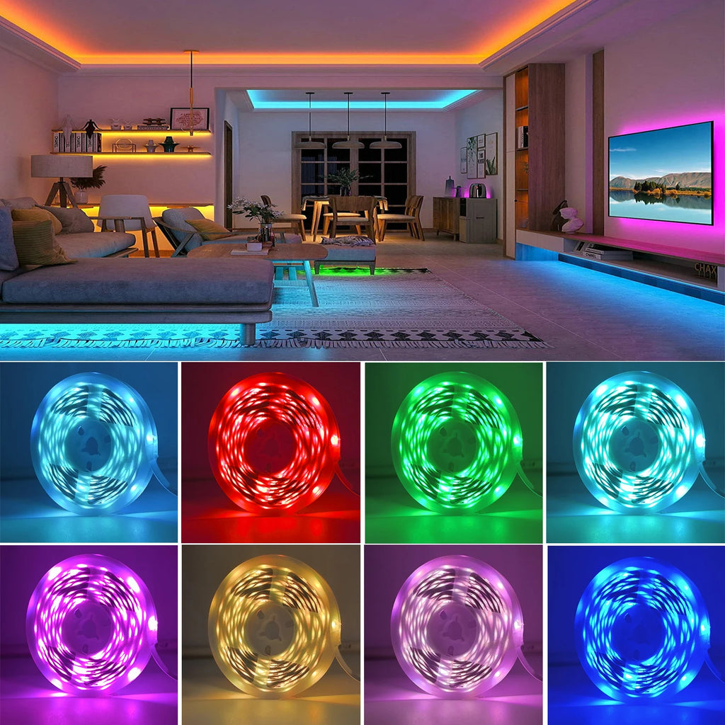 RGB LED Strip Lights with App & Remote Control | 5M, 10M, 20M & 30M