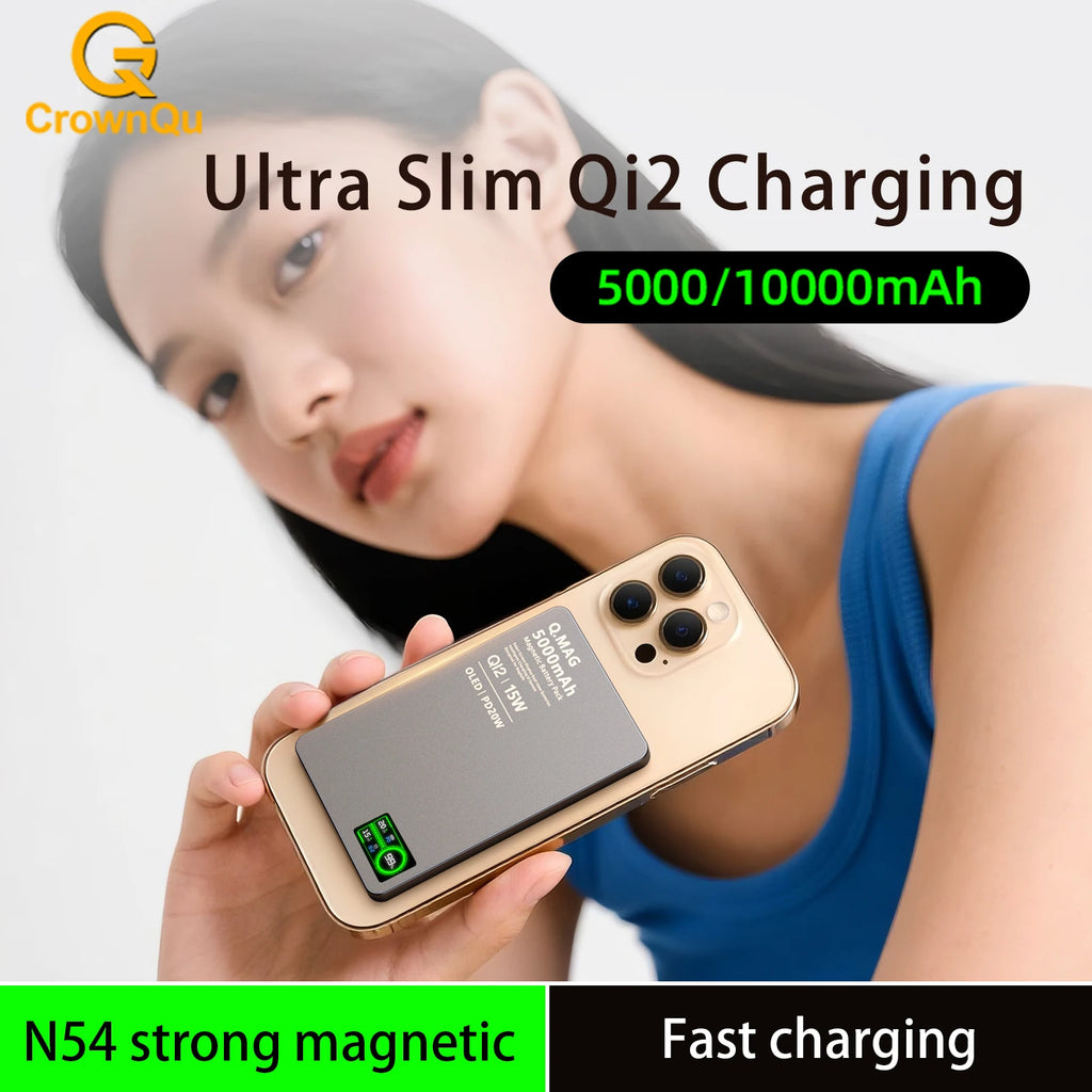 Magnetic Wireless Power Bank 5000mAh/10000mAh Fast Charger