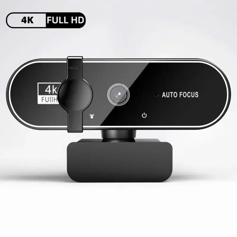 4K Streaming Webcam | Autofocus | Built-in Microphone