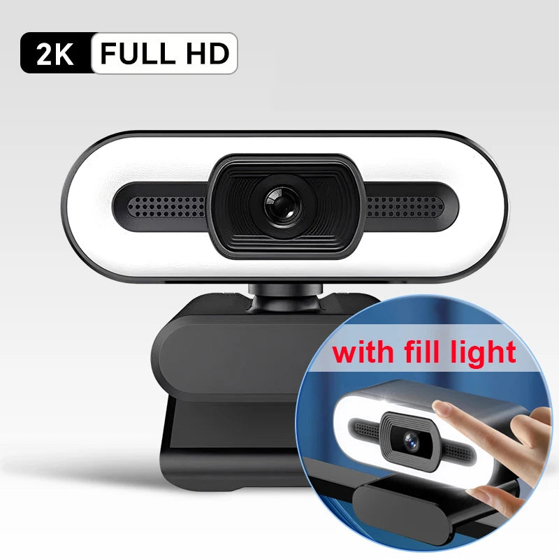 4K Streaming Webcam | Autofocus | Built-in Microphone